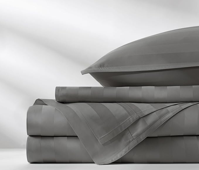 Pure Bamboo Full Sheets, Genuine 100% Organic Viscose Derived from Bamboo Bed - Image 4