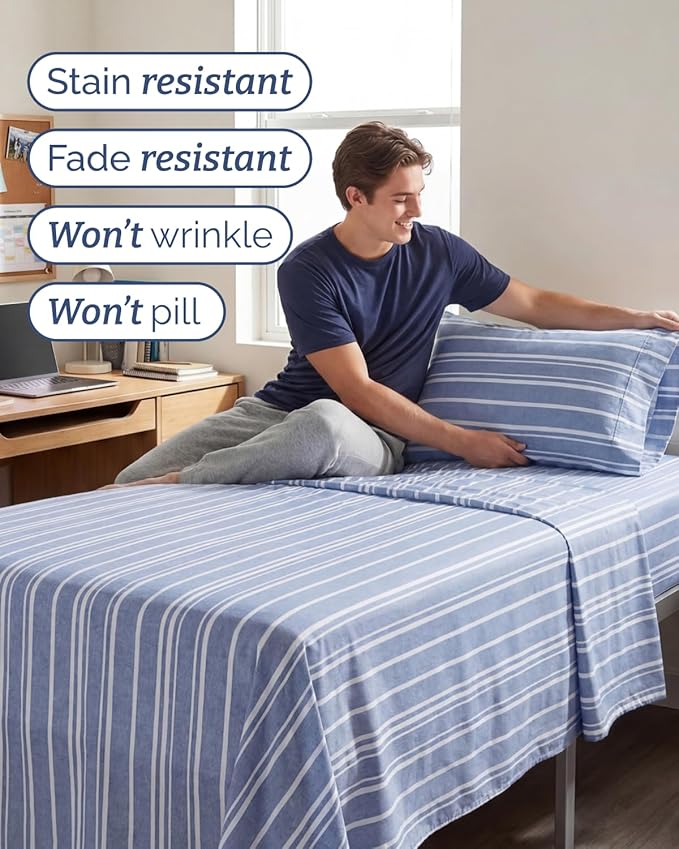Twin XL Size 3 Piece Sheet Set - Image 5