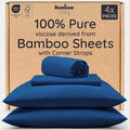 Bambaw 100% Viscose Derived from Bamboo Sheets Deep Pockets Queen Size Set – by Bambaw