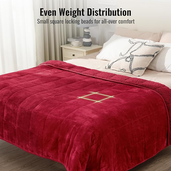 Uttermara Weighted Blankets for Adults Queen Size, 15lbs 60x80 inches Blanket - Image 7