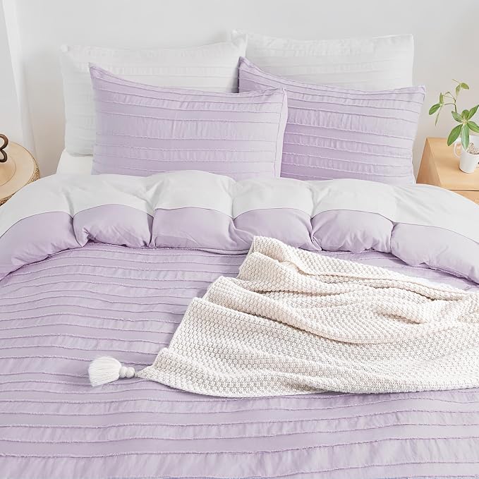 NEXHOME PRO Duvet Cover, 3 Pieces Boho Tufted Duvet Cover Set, Soft and - Image 7