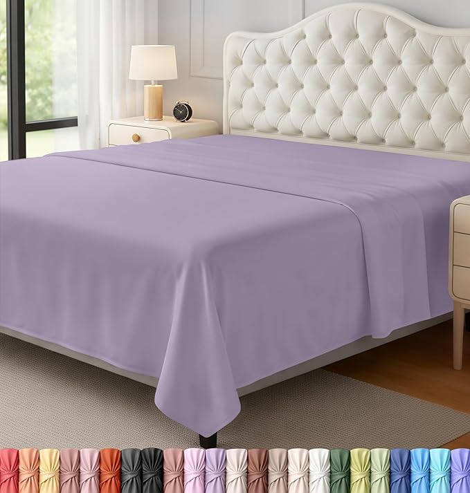 Utopia Bedding Flat Sheet by UTOPIABEDDING