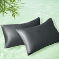 Homiest Cooling Pillow Cases Queen Size Set of 2, 100% Rayon Derived from by Homiest