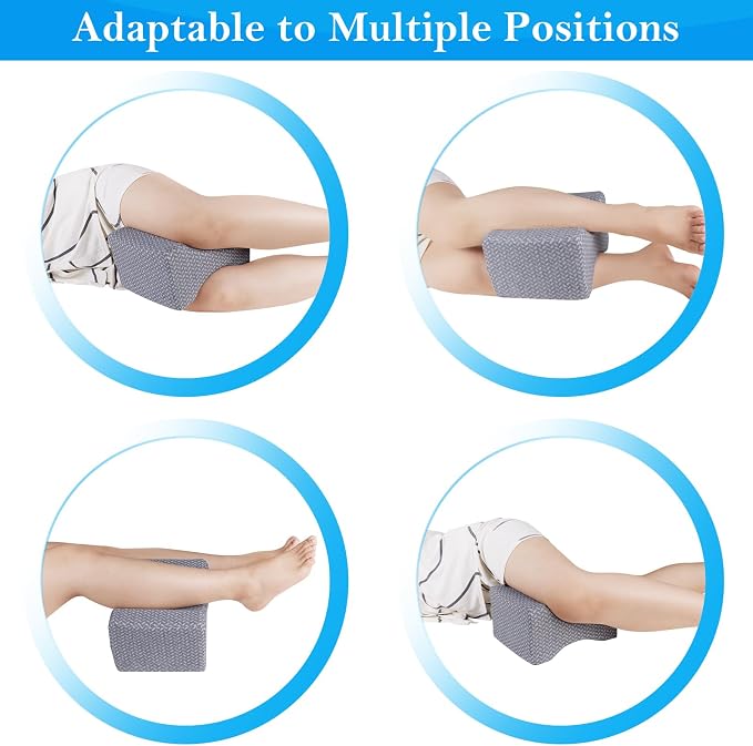 BlissTrends Memory Foam Knee Pillow, Knee Pillow - Image 4