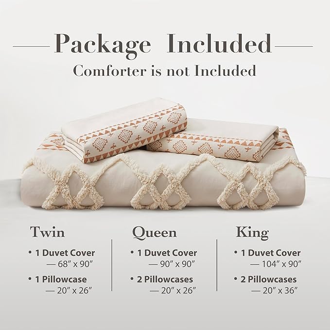 Oli Anderson Boho Duvet Cover Set King Size, Durable and Super Soft Duvet Covers - Image 5