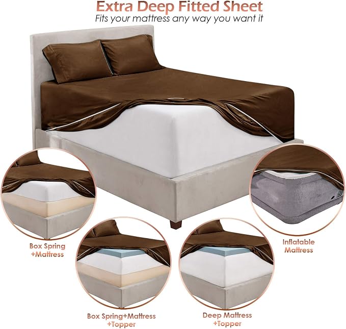 Hearth & Harbor Extra Deep Pocket Sheets - Image 6