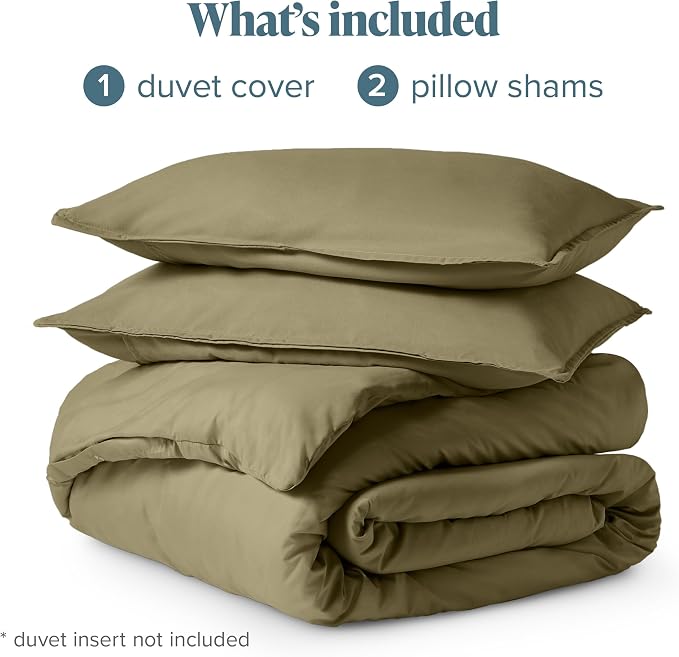 Bare Home Bedding Duvet Cover California King Size - Image 9