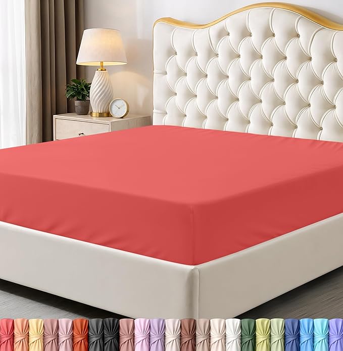 Utopia Bedding Queen Fitted Sheet by UTOPIABEDDING