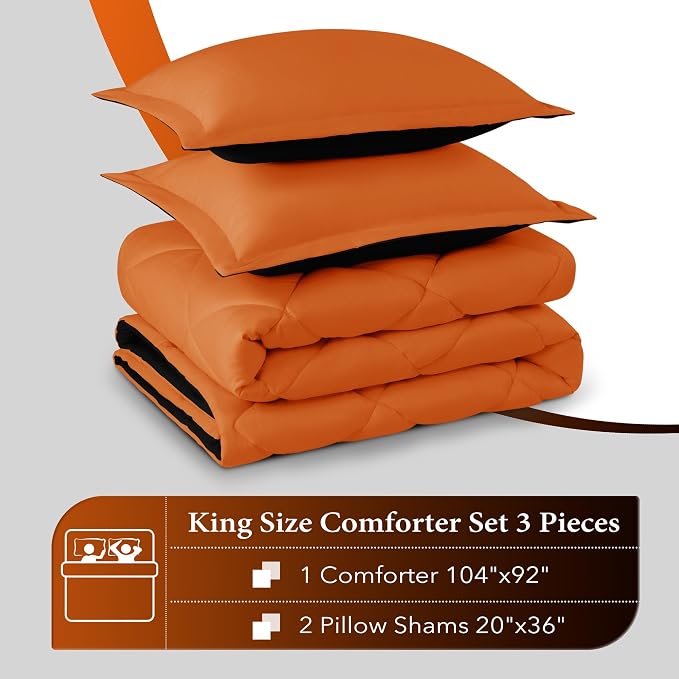 downluxe King Size Comforter Set - Image 6