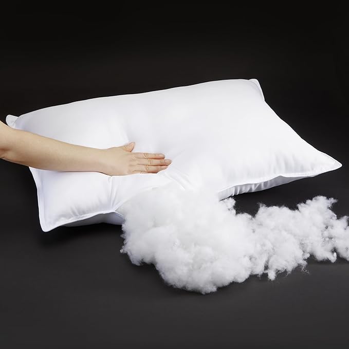 Amazon Basics Down Alternative Pillows - Image 3