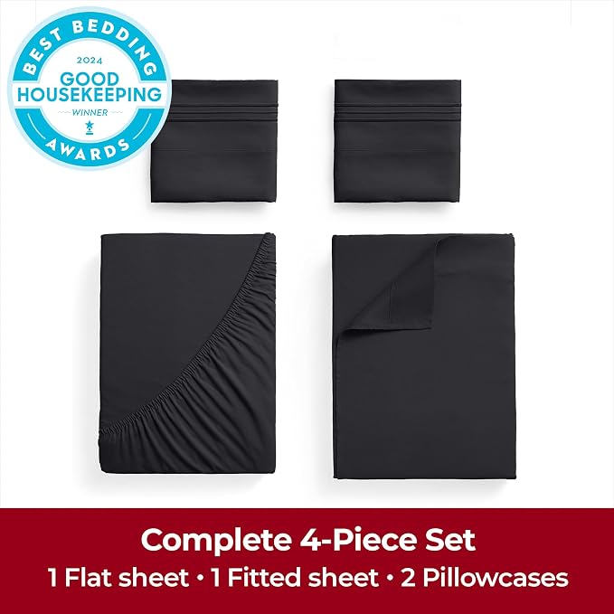 Mellanni Extra Deep King Sheets - Image 4