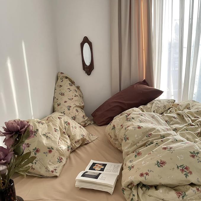 mixinni Vintage Floral Duvet Cover Full Size - Image 2