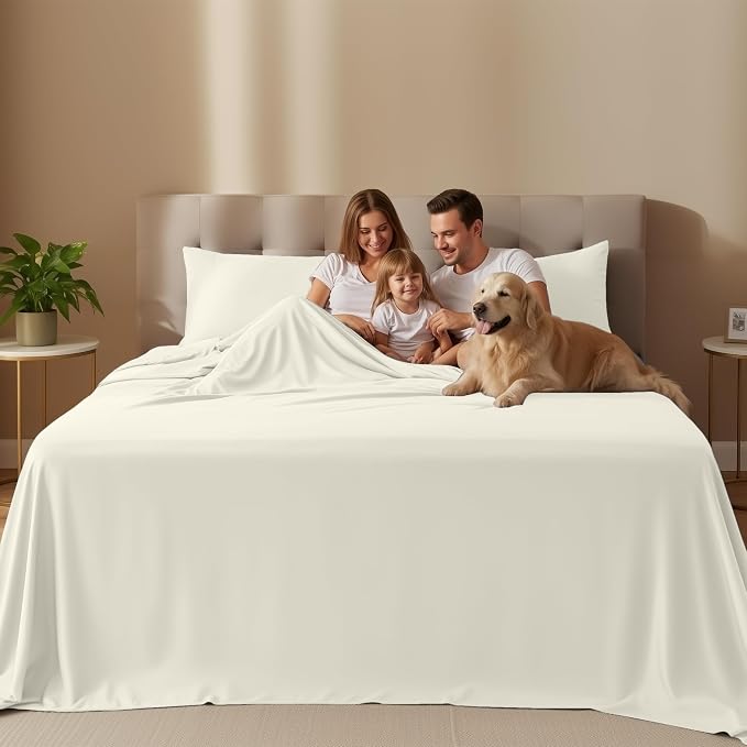 Utopia Bedding King Size Sheet Set – 4 Piece Bed Sheets, Soft and Breathable - Image 2
