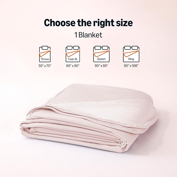 Amazon Basics Cooling Blanket for Hot Sleepers, Reversible Lightweight Thin - Image 5