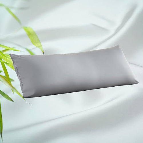 1 Pack Body Size Bamboo Viscose Zippered Pillow Case, 400 Thread Count Cooling by ZaizaiHome