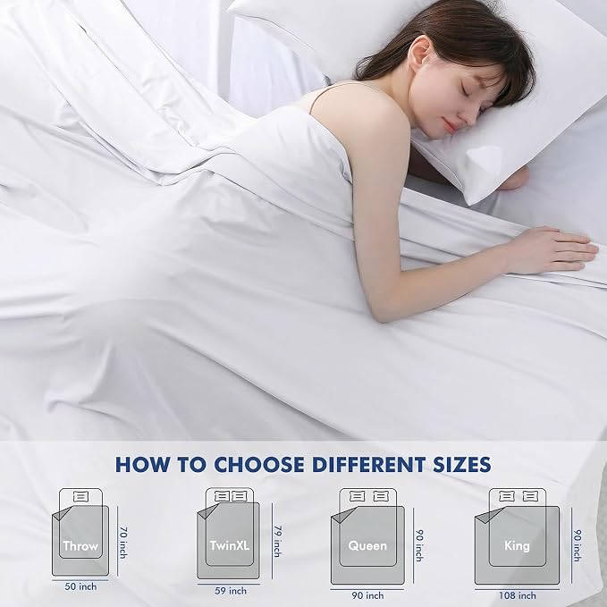 Elegear Cooling Blankets for Hot Sleeper, Arc-Chill 3.0 Cool Fiber - Image 7