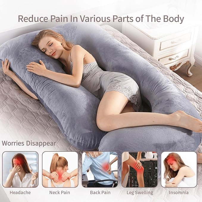 60 Inch Full Body Pregnancy Pillows - Image 3