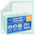 Medline Super Absorbent Underpad, Extra Large Disposable Incontinence Pads by Medline