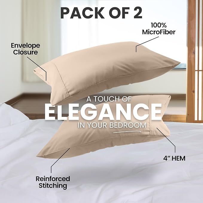 Utopia Bedding Queen Pillow Cases - Image 5