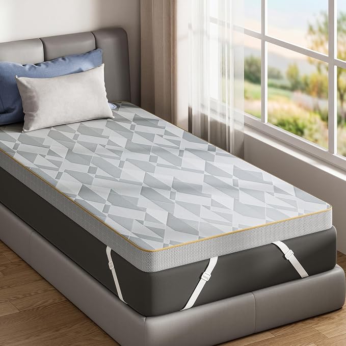 PERLECARE Firm Mattress Topper Twin, Mattress Pad by PERLECARE-Becausewecare%E2%80%A6
