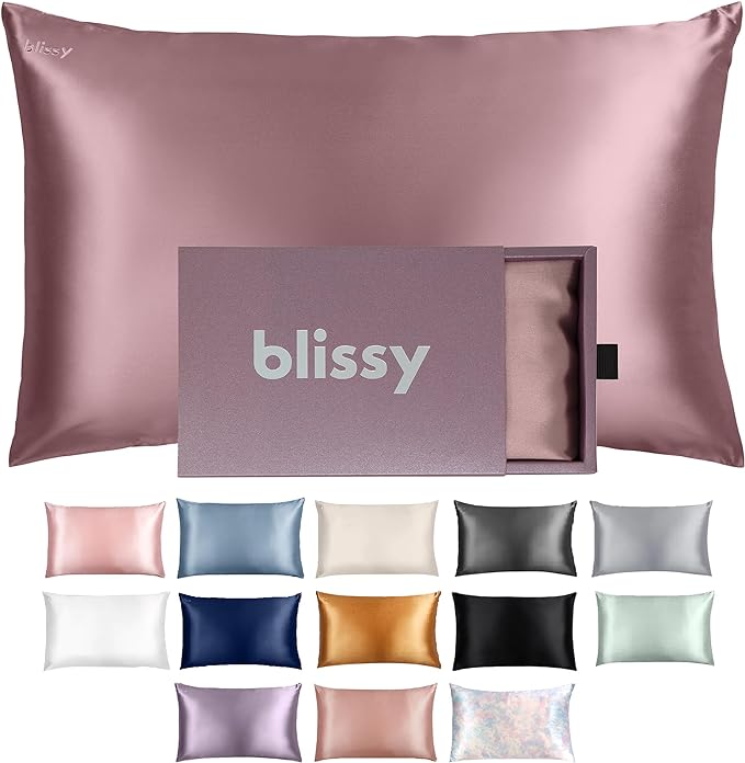 Blissy Silk Pillowcase by Blissy
