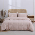 Simple&Opulence 100% Linen Duvet Cover Set 3pcs Basic Style Natural French by SimpleOpulence