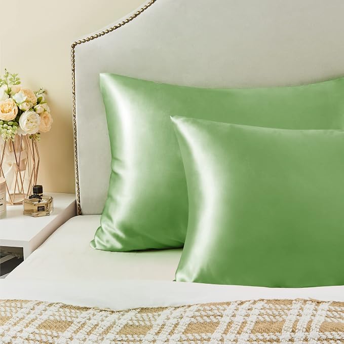 BEDELITE Satin Pillowcase for Hair and Skin, Super Soft and Cooling Similar to - Image 7