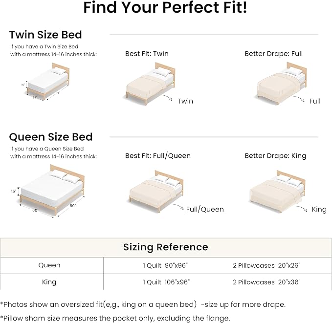 Love's cabin King Size Cotton Quilt Set, 100% Cotton Fabric Striped Textured - Image 9