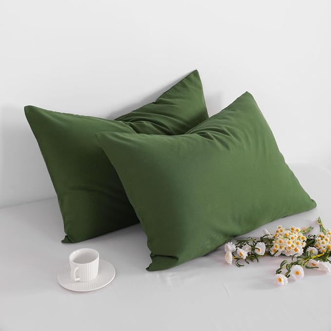 FLXXIE Pillow Cases Standard Size, Soft Microfiber Pillow Covers - Image 5