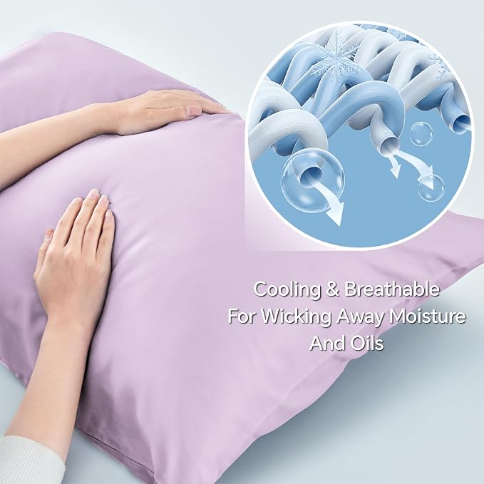 BEDELITE Body Pillow Case Cover, Rayon Made from Bamboo, Cooling Body Pillow - Image 4