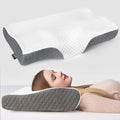 ZAMAT Memory Foam Pillow for Neck Pain Relief, Adjustable Ergonomic Cervical by ZAMAT