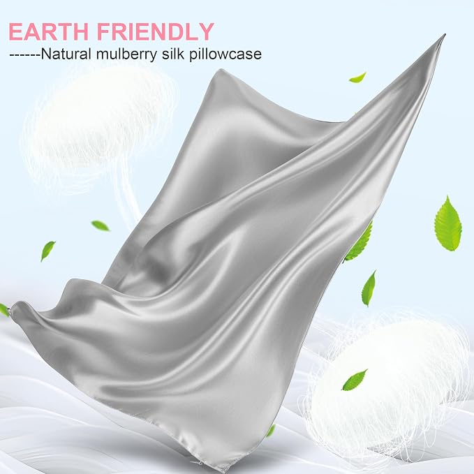 Silk Pillow Cases 2 Pack King Size - Image 2