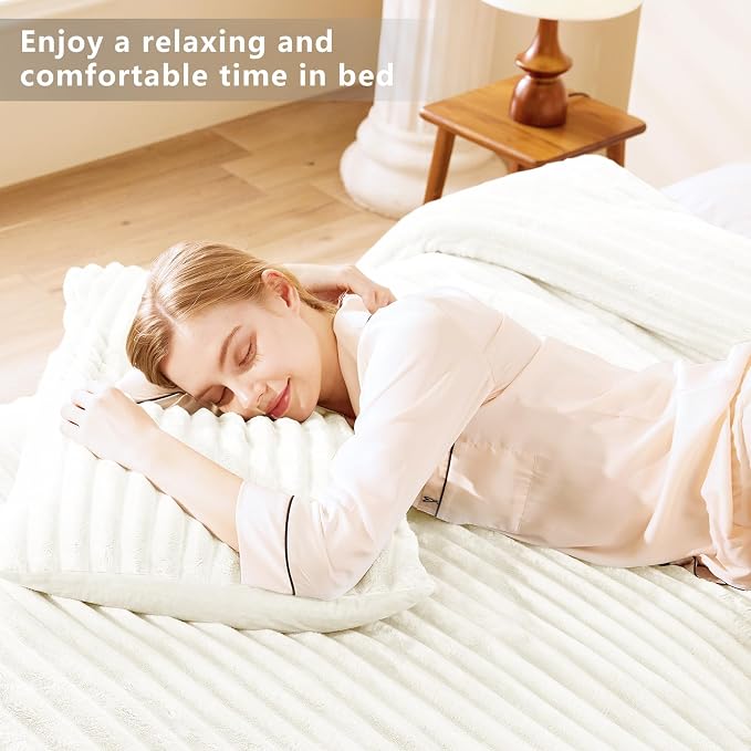 CozyLux Fluffy Full Size Comforter Sets - Image 8