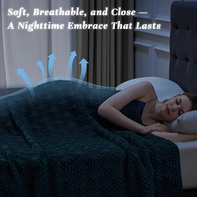 Anysay Knitted Weighted Blanket - Image 3