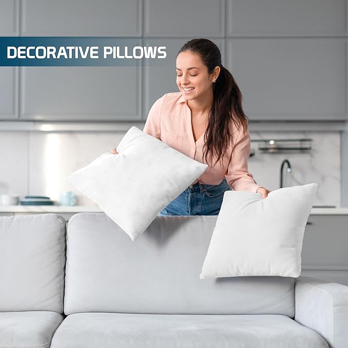 Utopia Bedding Throw Pillows Insert - Image 3