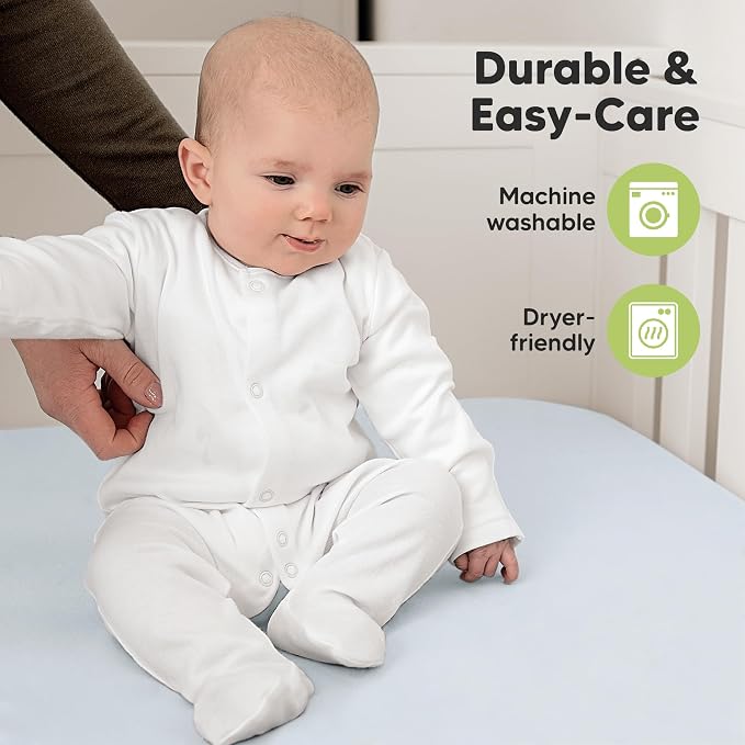 KeaBabies 2-Pack Organic Crib Sheets - Image 7