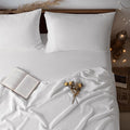 LBRO2M 100% Pure Linen Sheet Set Deep Pocket Up to 16" Bed Sheets Sets by LBRO2MBedding