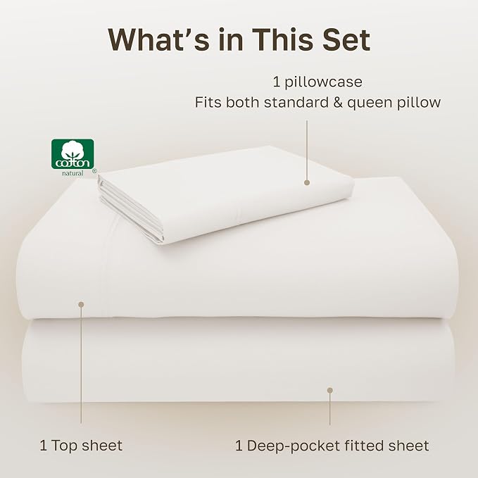 California Design Den Twin XL Sheet Set - Image 4