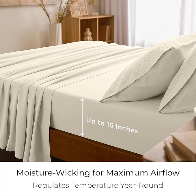 Mellanni King Sheets Set - Image 4