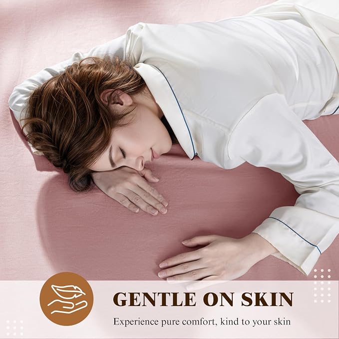 SONORO KATE 100% French Linen Fitted Sheet - Image 6