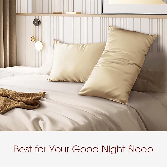 100% Silk Pillowcase for Hair and Skin Toddler Size 2 Pack Mulberry Silk Pillow - Image 6