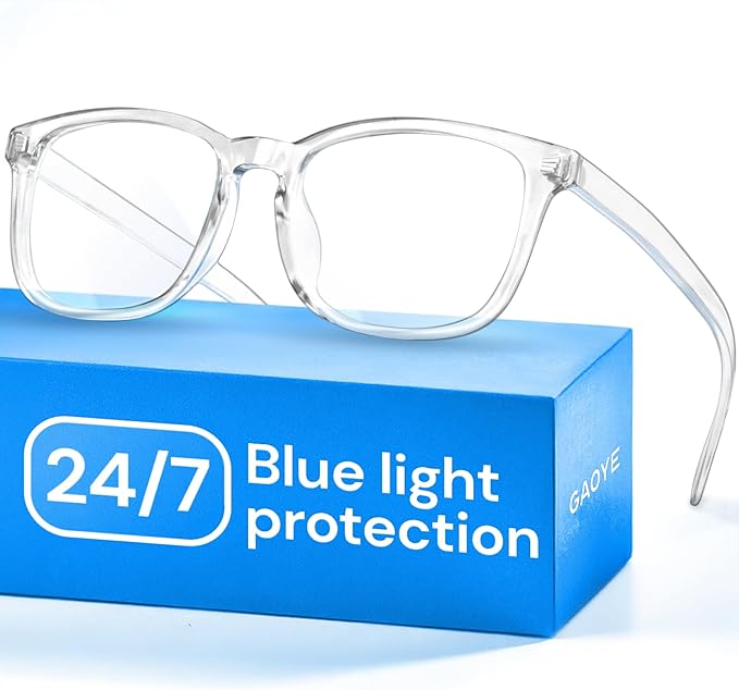 Gaoye Transparent, Scratch-Resistant & Comfort Fit by Gaoye