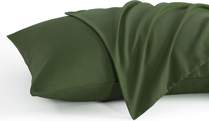 NTBAY King Pillow Cases Set of 2, 2 Pack Brushed Microfiber 20x40 Pillow Cases by NTBAY