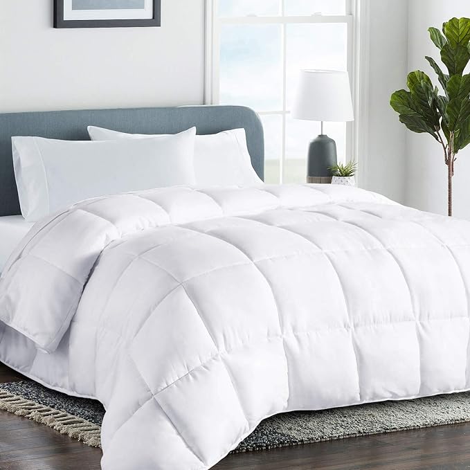 COHOME Twin/Twin XL Size Cooling Comforter, All-Season Quilted Down Alternative by COHOME
