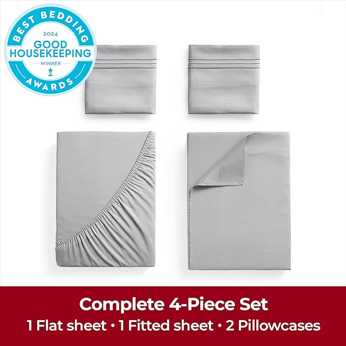 Mellanni Extra Deep Full Sheets - Image 4