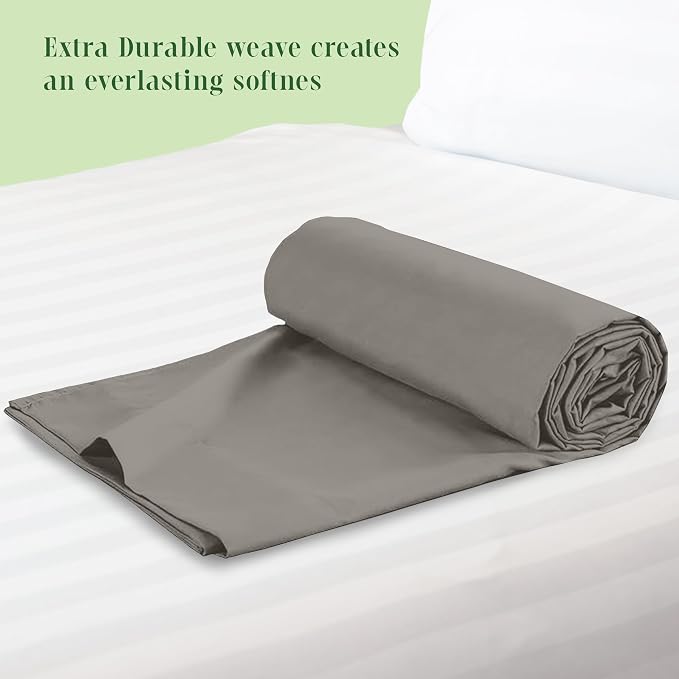 Elegant Comfort Premium Hotel Quality 1-Piece Flat Sheet, Luxury & Softest 1500 - Image 3