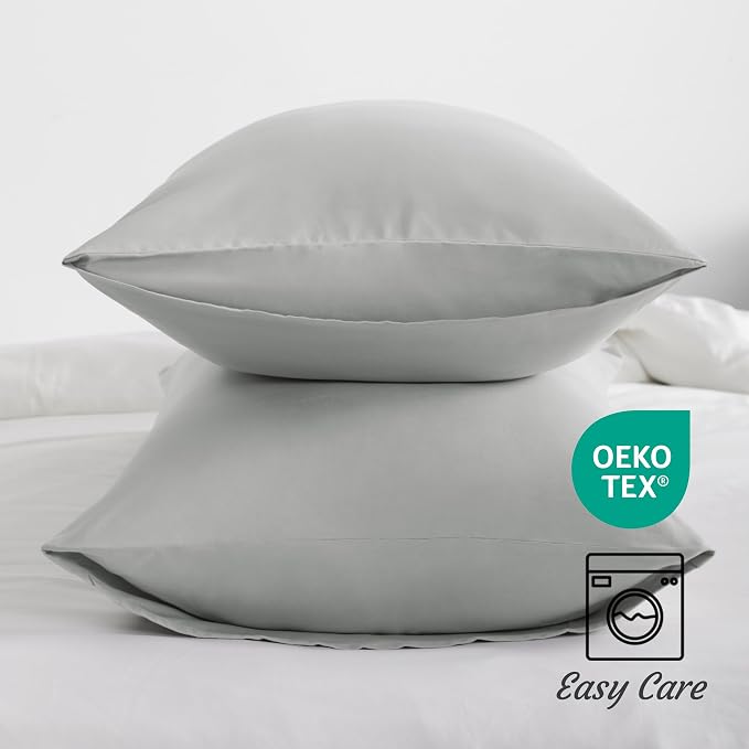 NTBAY King Pillow Cases Set of 2, 2 Pack Brushed Microfiber 20x36 Pillow Cases - Image 3