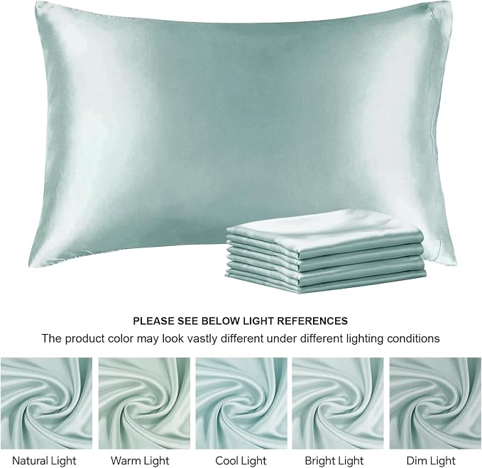 BEDELITE Satin Pillowcase for Hair and Skin, Super Soft Similar to Silk Pillow - Image 7