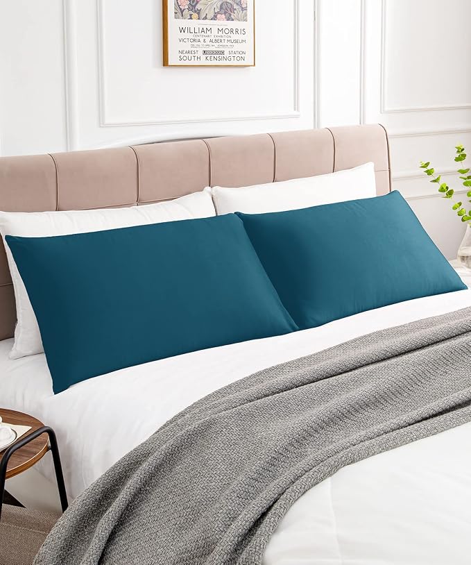 Warmstar Cotton Pillow Cases Standard Size Set of 2, 600 Thread Count - Image 2
