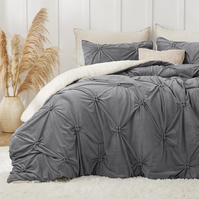BEDELITE Pituck Fluffy Queen Comforter Set - Image 2